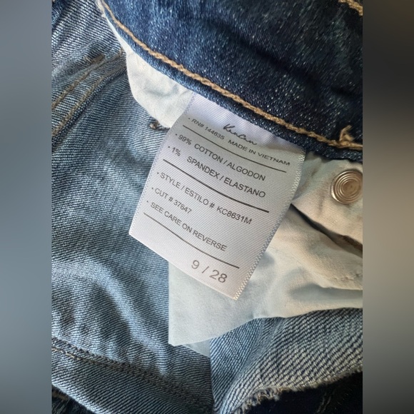 KANCAN WOMENS MIDRISE BOYFRIEND JEANS - Picture 4 of 6